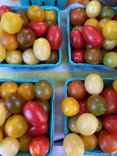 Rainbow Cherry Tomatoes