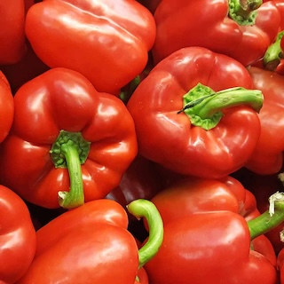 Sweet Red Bell Peppers