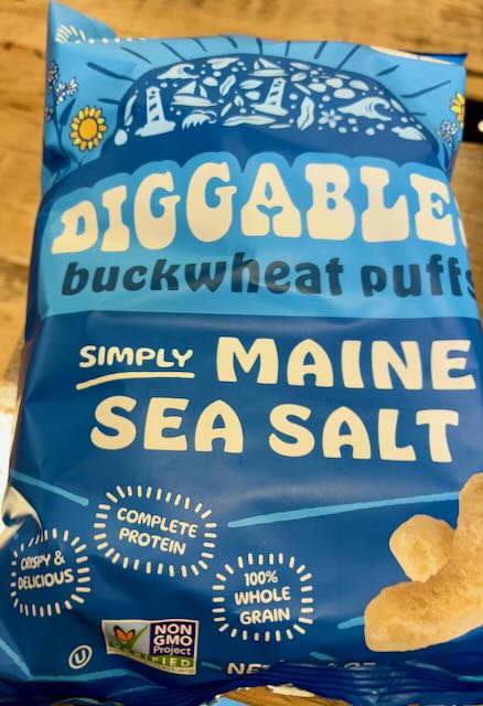 Buckwheat Puffs: Sea Salt